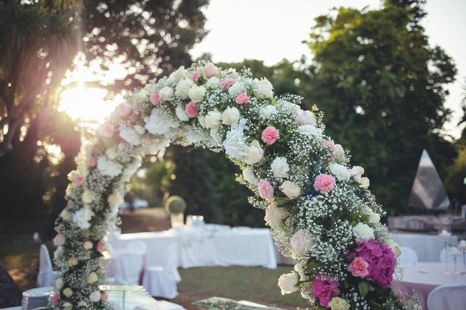 Arco di fiori