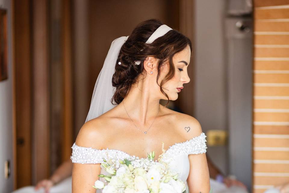 Sposa con Bouquet