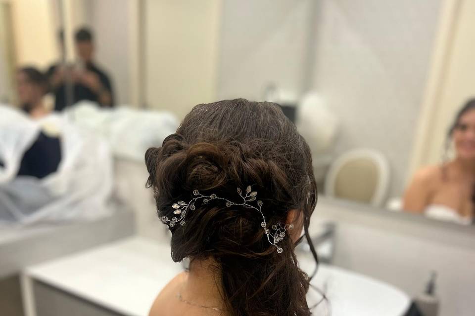 Pettinatura sposa