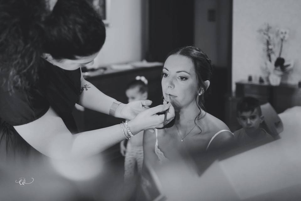 Preparazione sposa