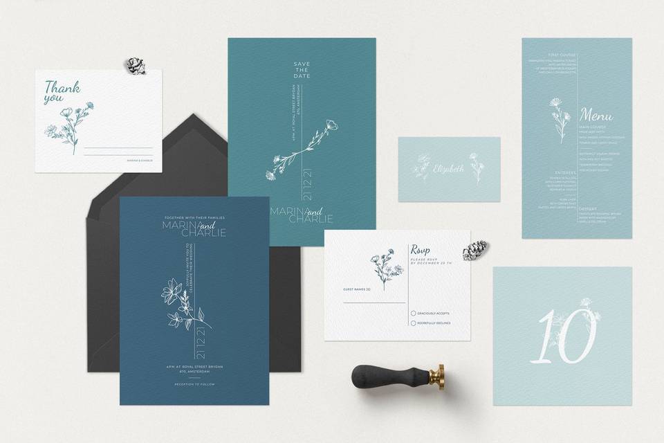 Wedding stationary