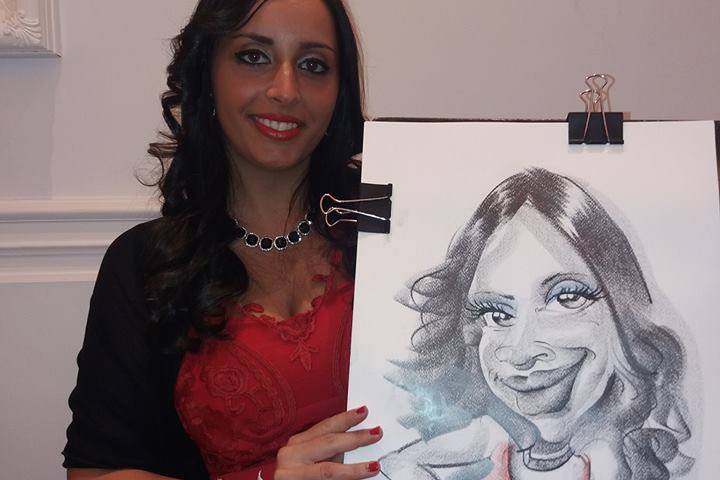 Andrea Damiani caricature