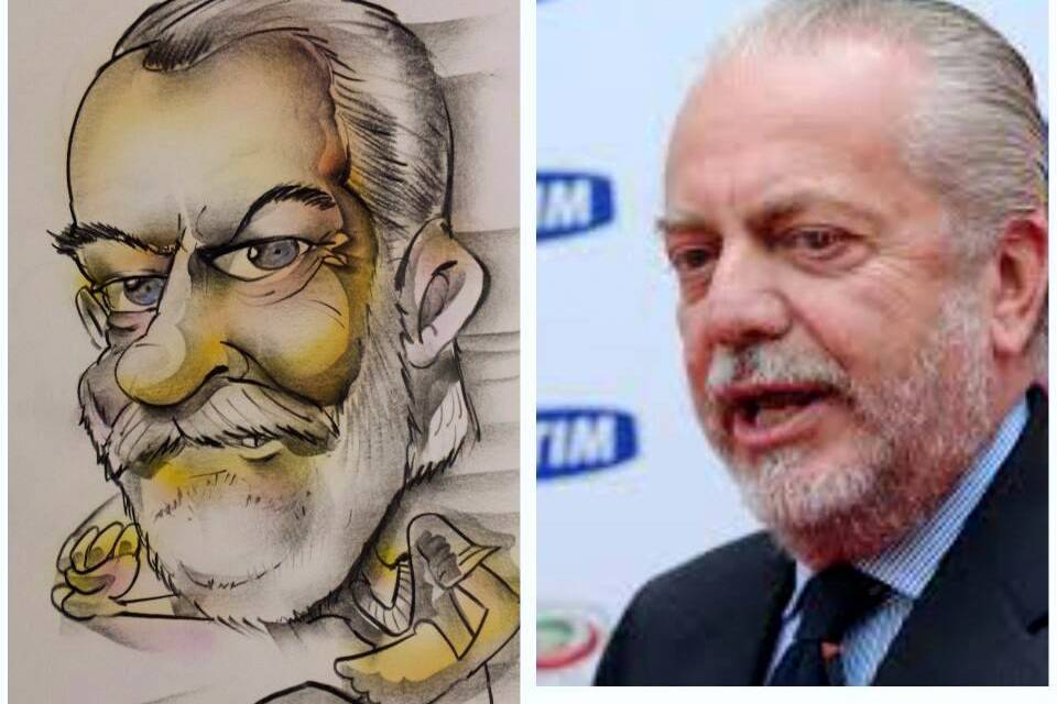 Andrea Damiani caricature