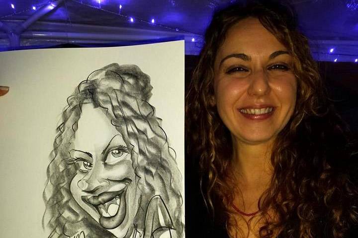 Andrea Damiani caricature