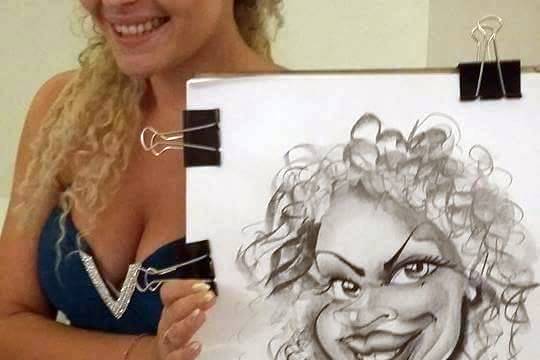 Andrea Damiani caricature