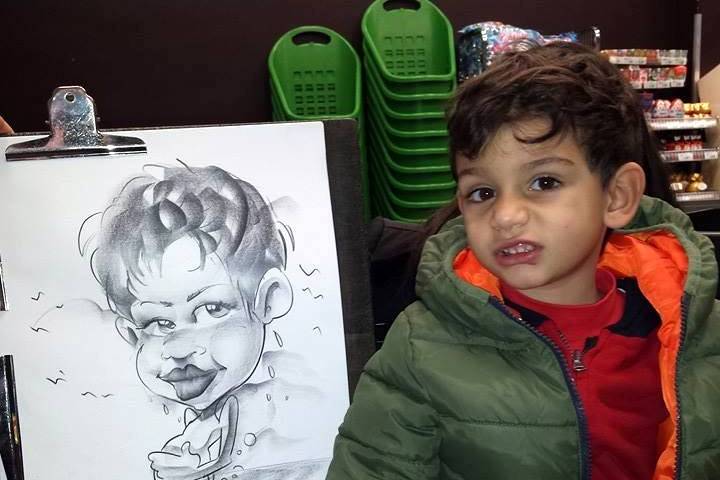 Andrea Damiani caricature