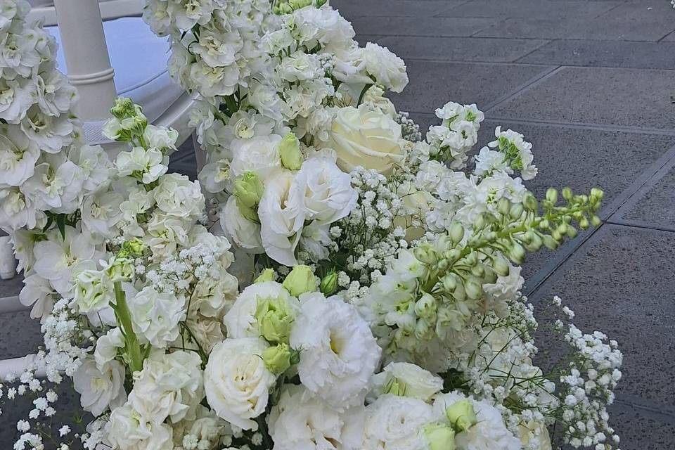 Total white.