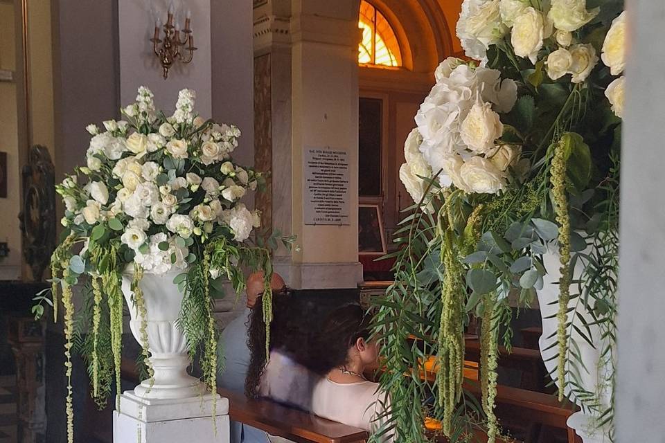 Ingresso interno chiesa.