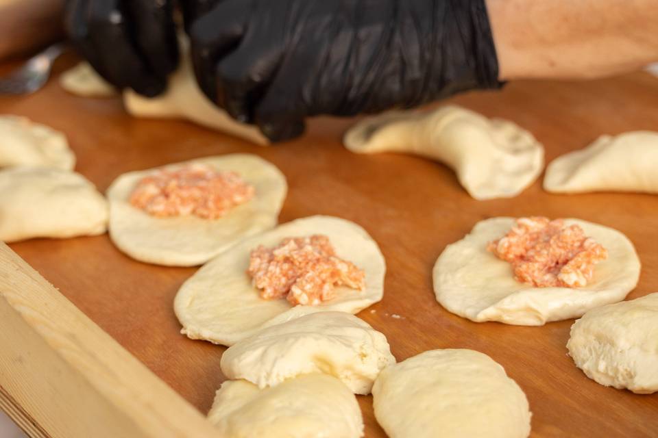 Bancarella con panzerotti