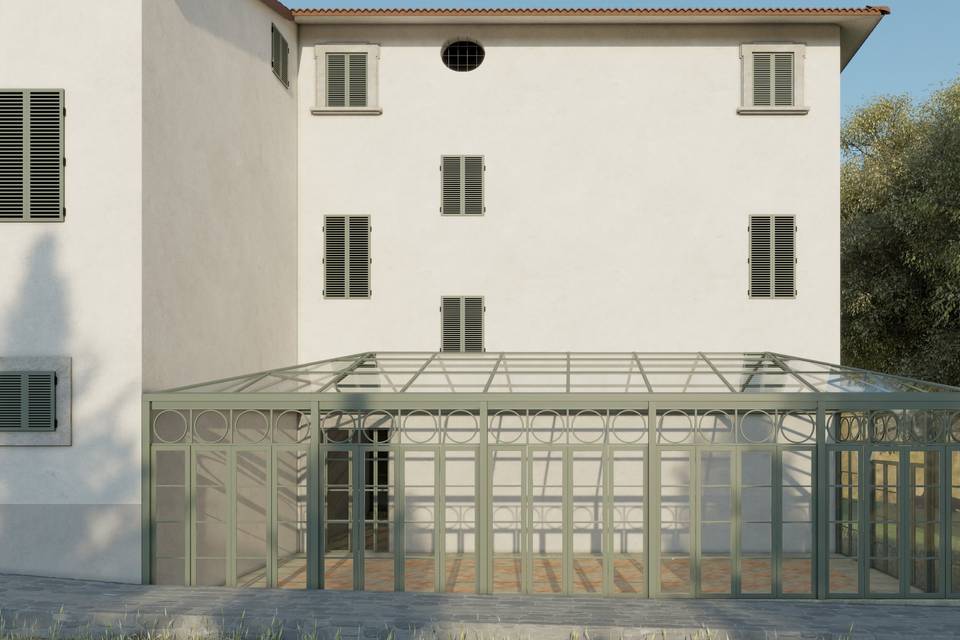 Progetto veranda