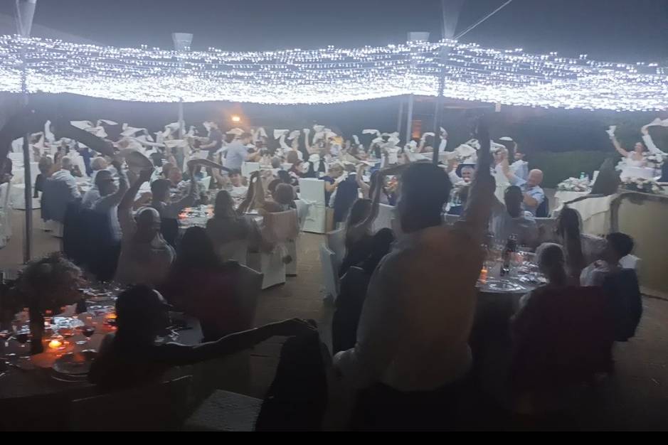 Festa durante la cena