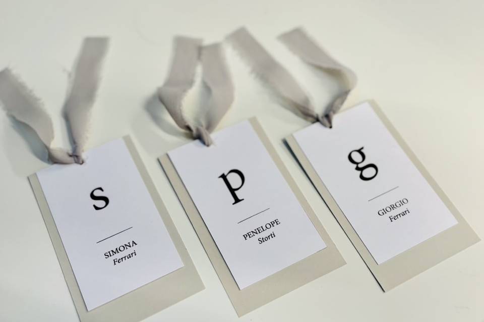 PLACE CARDS