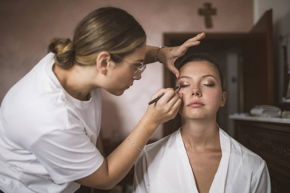 Preparazione sposa