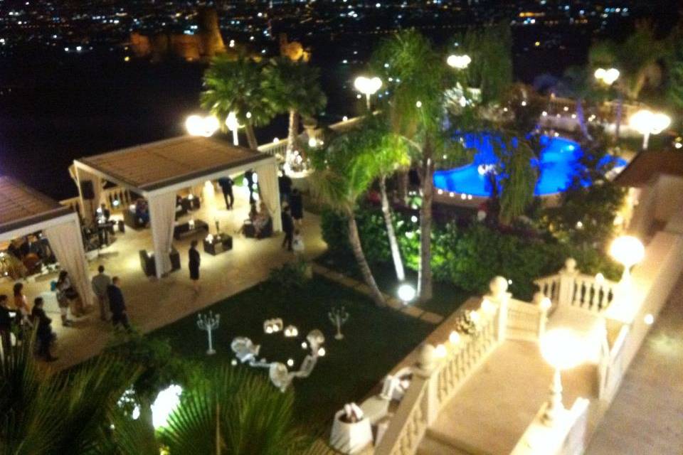 Panorama terrazza capri