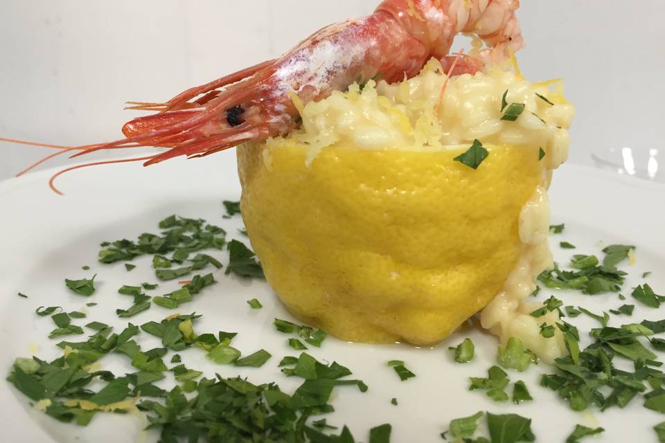 Risotto al profumo di limone