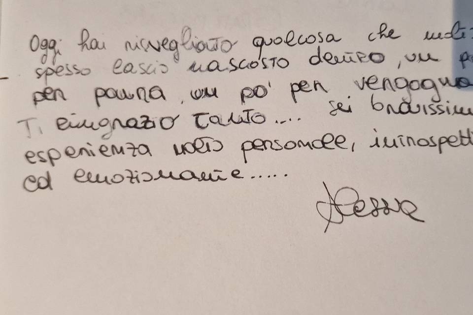 Quello che gli ospiti scrivono