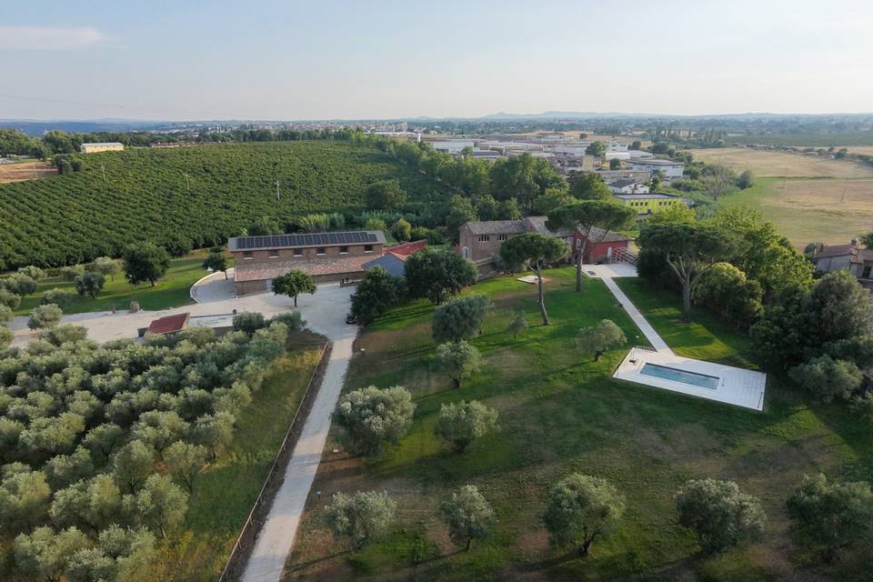 Vista dall'alto