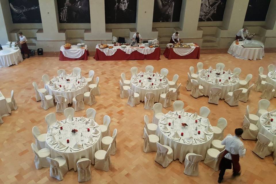 Catering sala Poleani Perugia