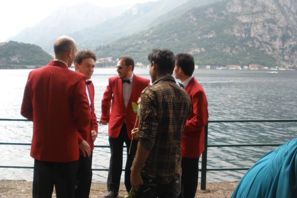 In attesa degli sposi