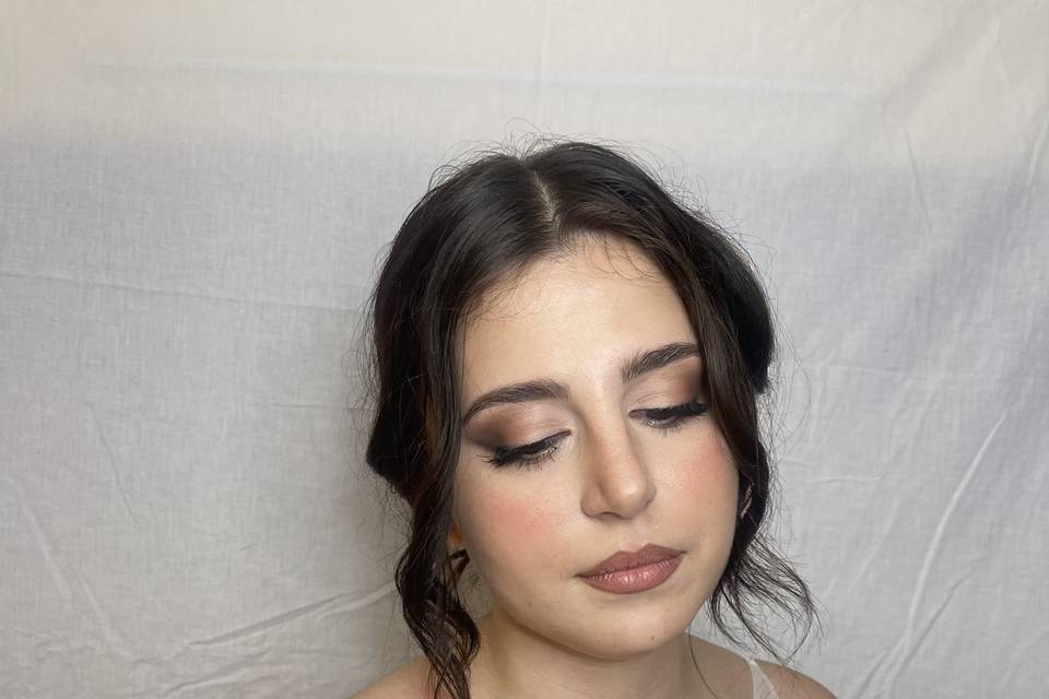 Make-up sposa romantica