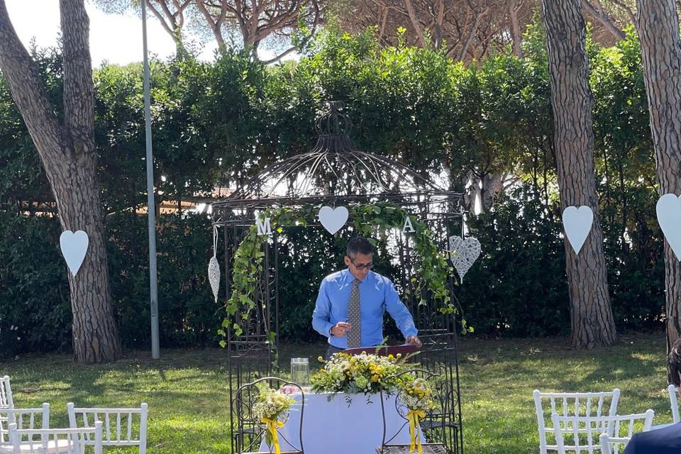 Tonigar Cerimoniere - Celebrante Matrimonio Civile