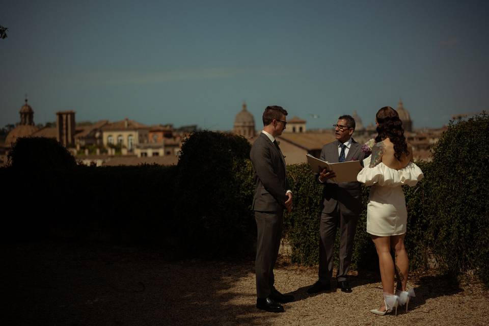 Elopement in Rome 2