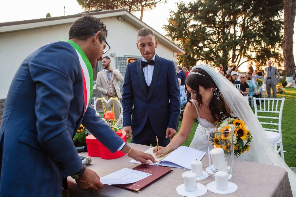 Tonigar Cerimoniere - Celebrante Matrimonio Civile