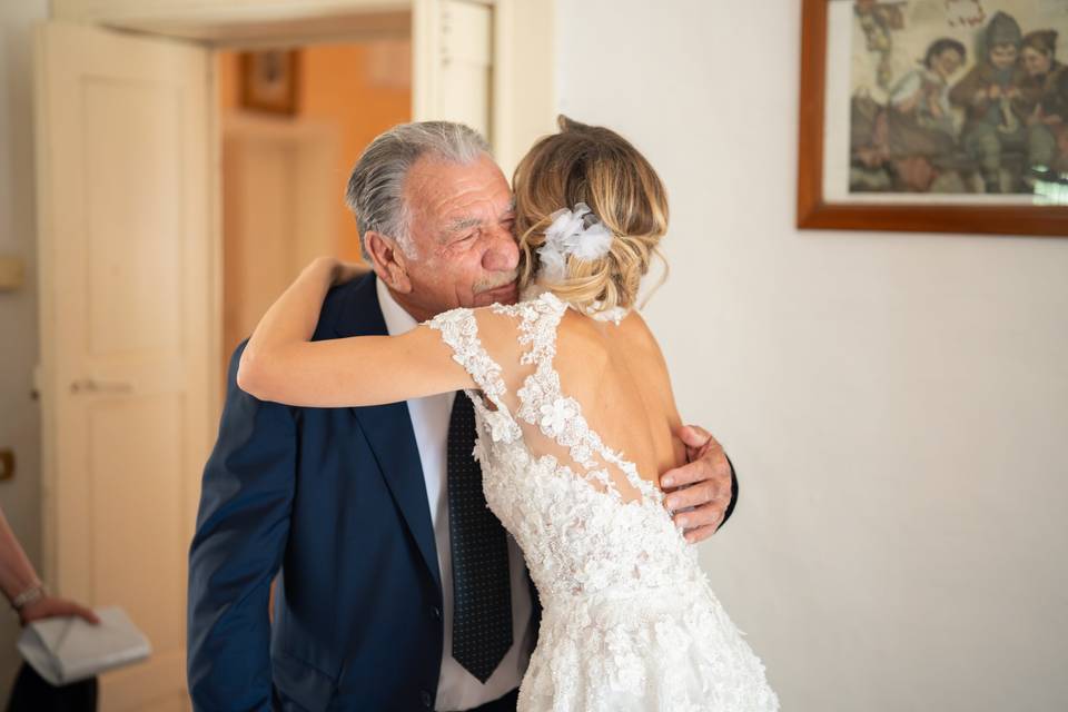 Abbraccio del padre