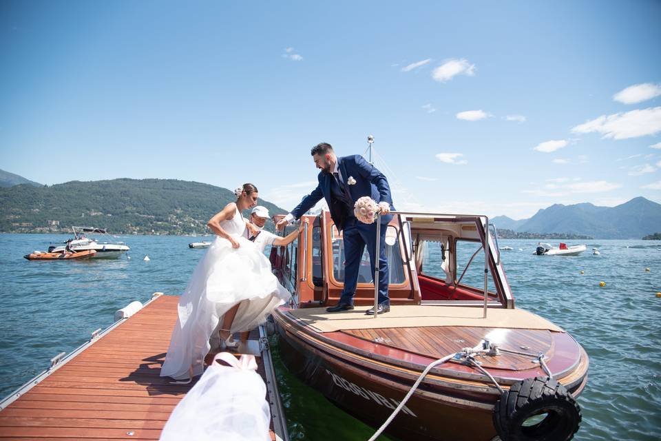 Matrimonio sul lago