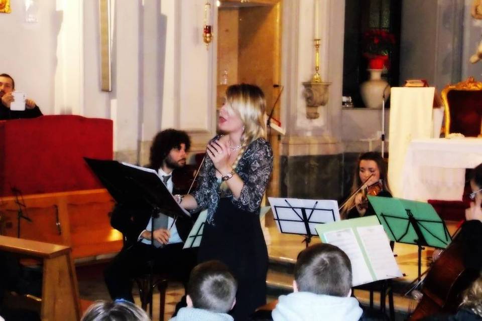 Quintetto d'archi più soprano