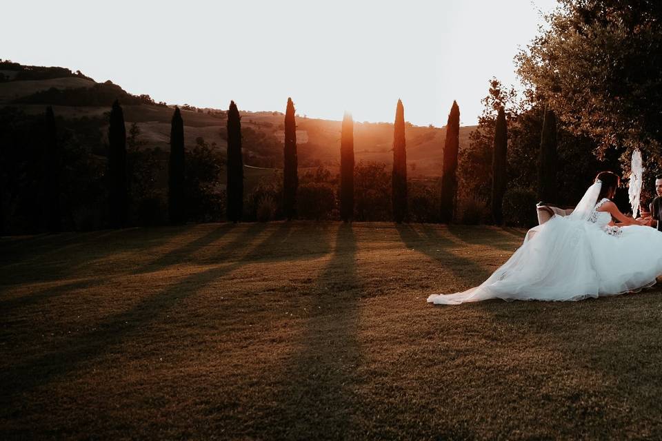 Preparazione sposa