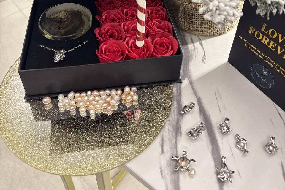 Box Luxury ciondolo cuore