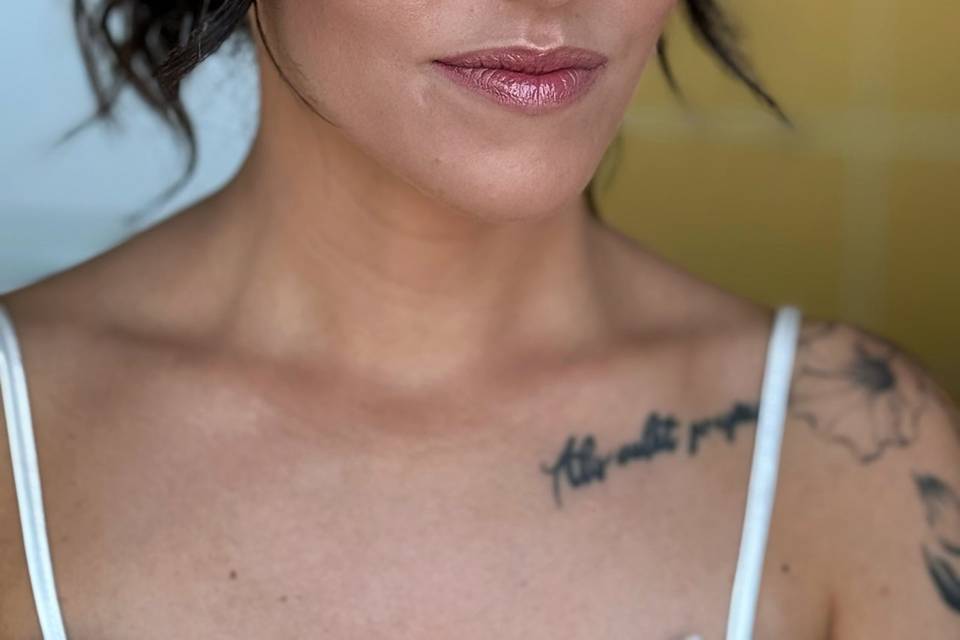Questo è un make-up sposa sup,