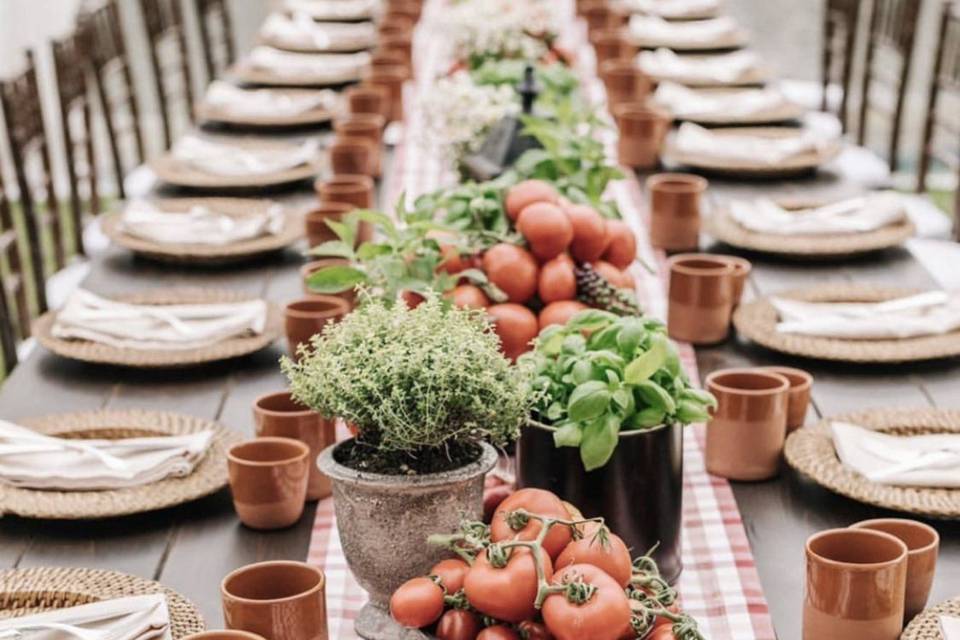 Tuscan mise en place