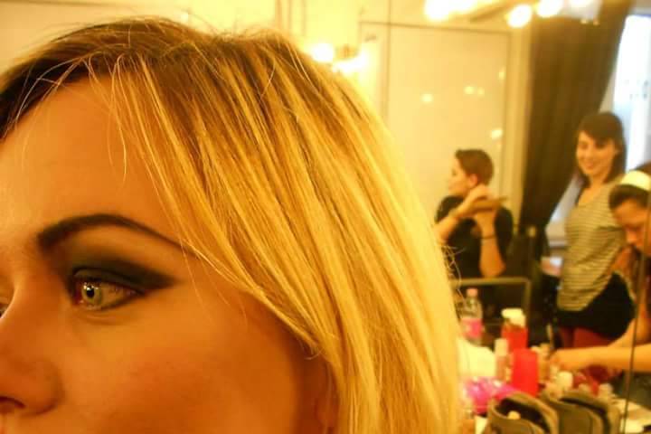 Make up evento luce artificial