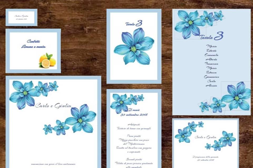 Wedding stationery