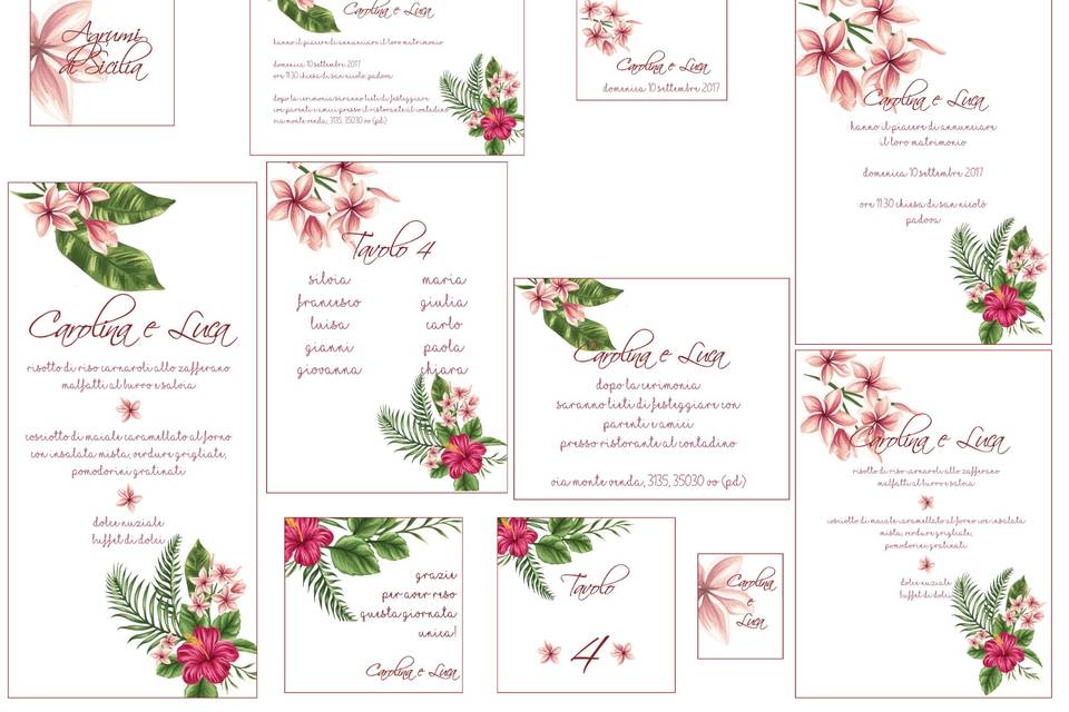 Wedding stationery