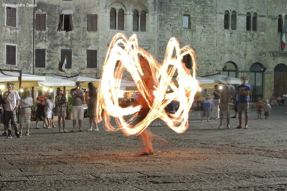 Spettacolo di fuoco