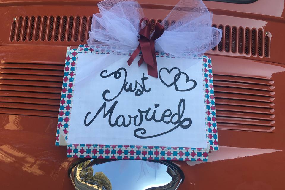 Just married