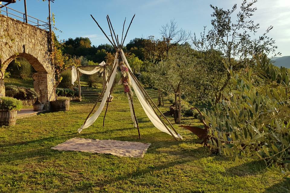 Boho Tipi