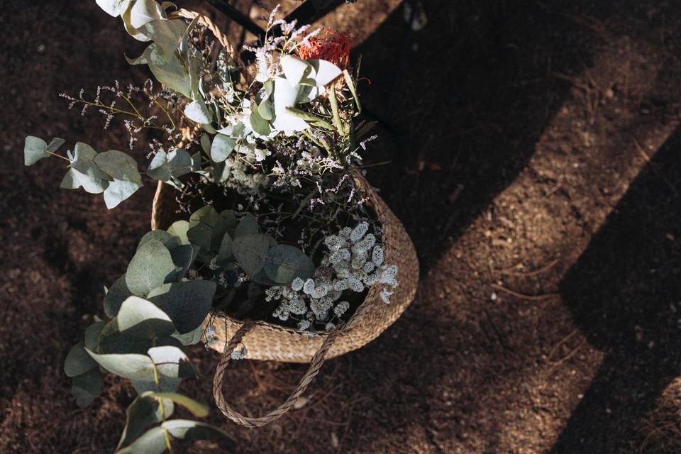 Allestimento boho