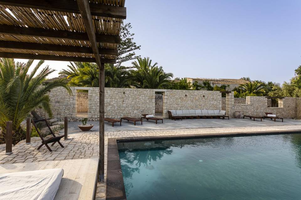 Piscina zona relax