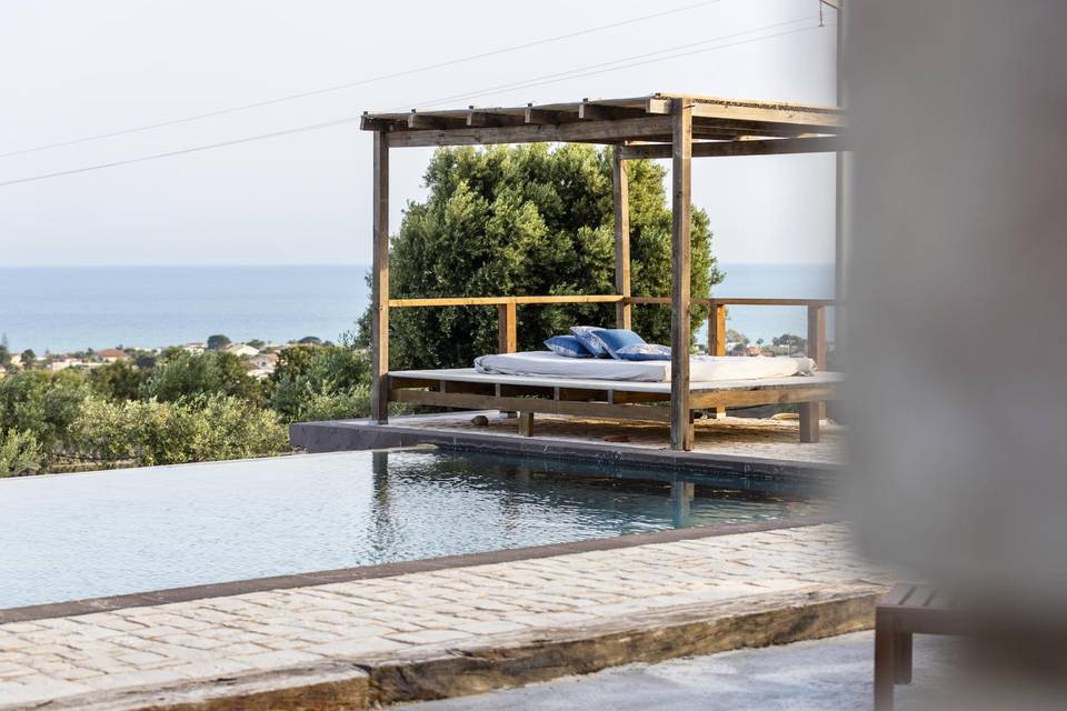 Vista piscina