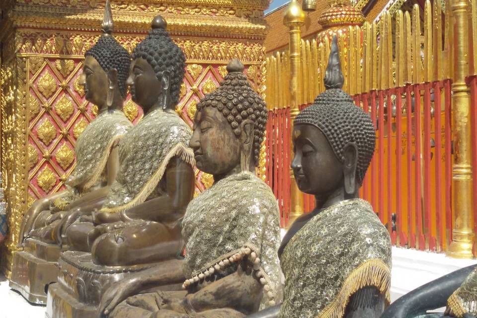 Buddhas - Chiang Mai