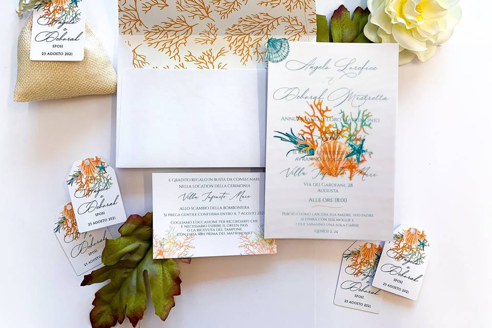 Wedding suite personalizzata