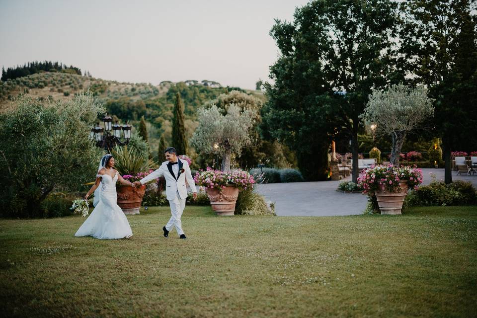 Divine Wedding in Tuscany