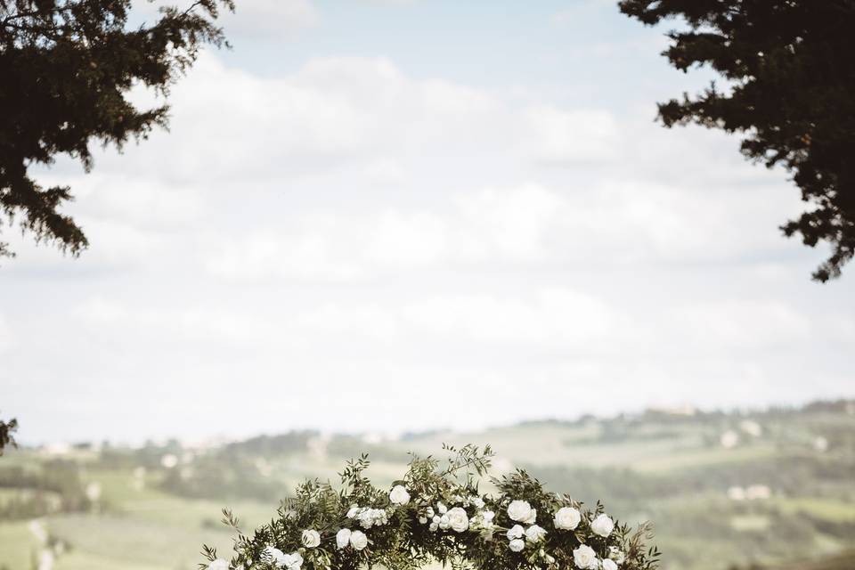 Divine Wedding in Tuscany