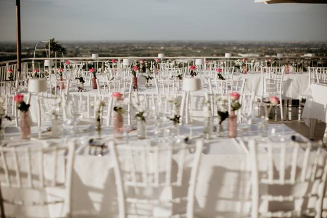 La cena in terrazza