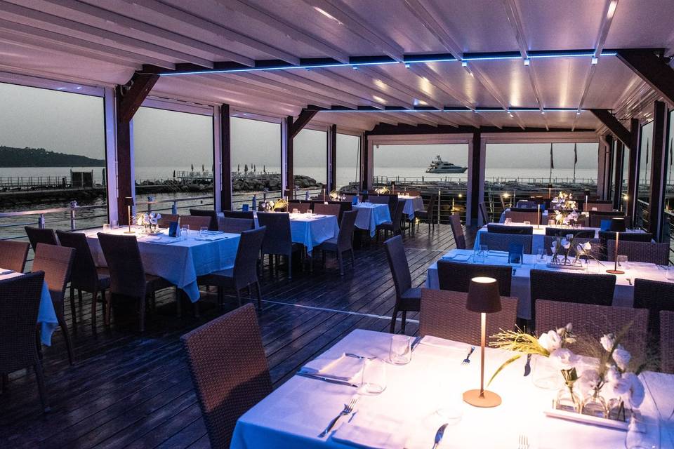 La terrazza pontile l'amo