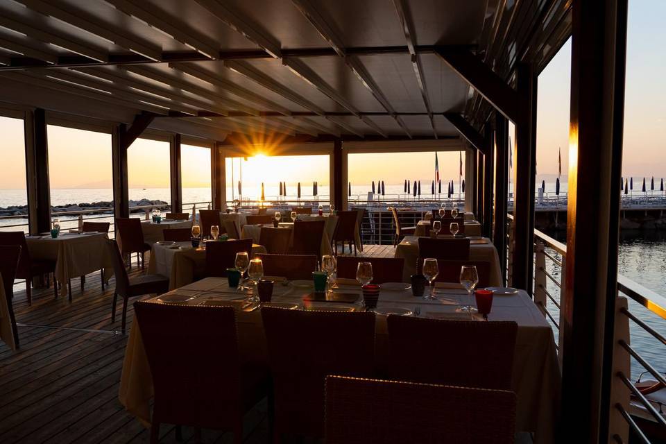 La terrazza pontile l'amo